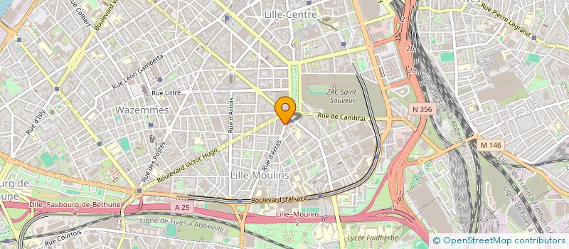 localisation de l'entreprise MADAME LOUISE BEM à LILLE