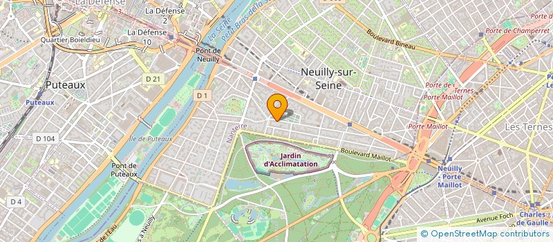 localisation de l'entreprise MADAME LOUISE BENOIT à NEUILLY-SUR-SEINE