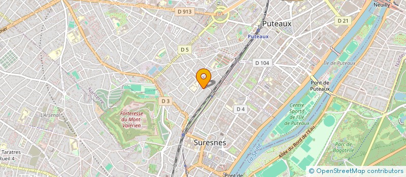 localisation de l'entreprise MADAME LOUISE BERIA à SURESNES