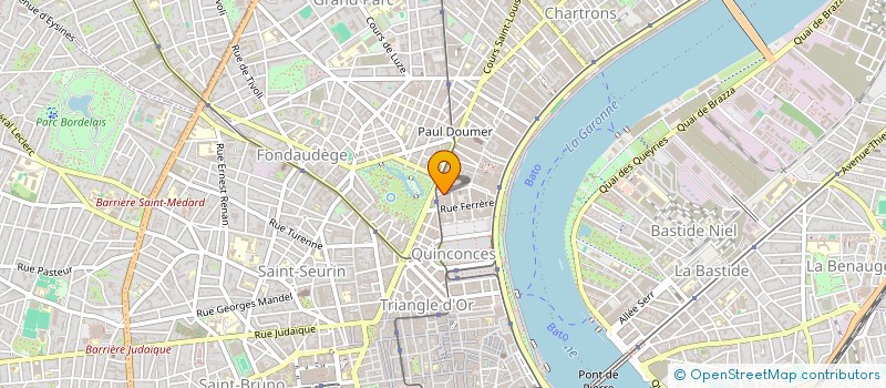 localisation de l'entreprise MADAME LOUISE BESSON  BORDEAUX