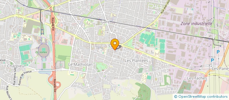 localisation de l'entreprise MADAME LOUISE BETTEMBOS  MEYZIEU