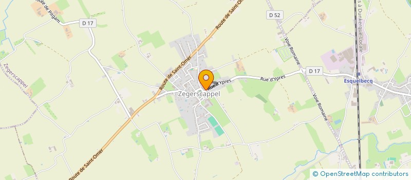 localisation de l'entreprise MADAME LOUISE BLAEVOET  ZEGERSCAPPEL