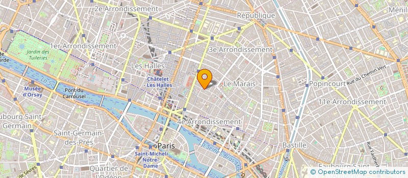 localisation de l'entreprise MADAME LOUISE-BLANCHE AUDUBERT  PARIS