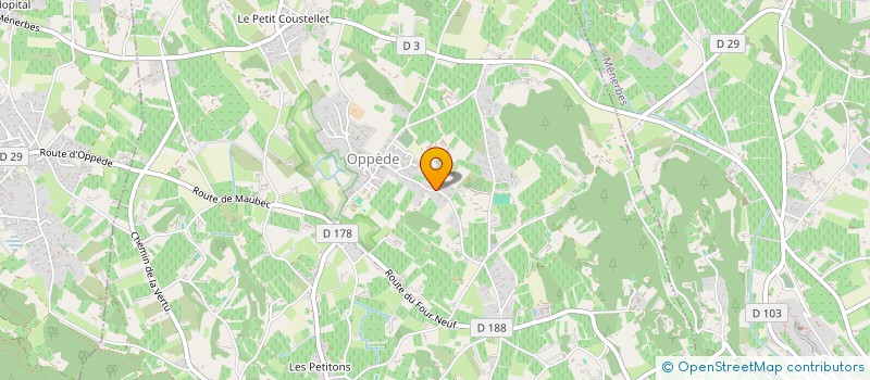 localisation de l'entreprise MADAME LOUISE BOCK  OPPEDE