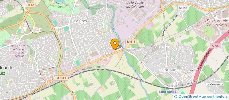 localisation de l'entreprise MADAME LOUISE BOSSEAU  LE CRES