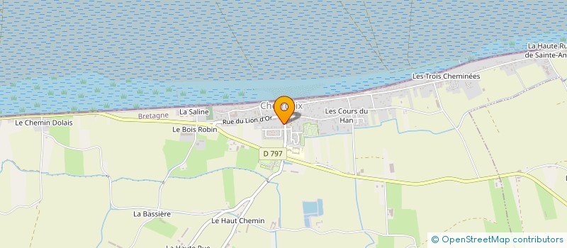 localisation de l'entreprise MADAME LOUISE BOUYER  CHERRUEIX