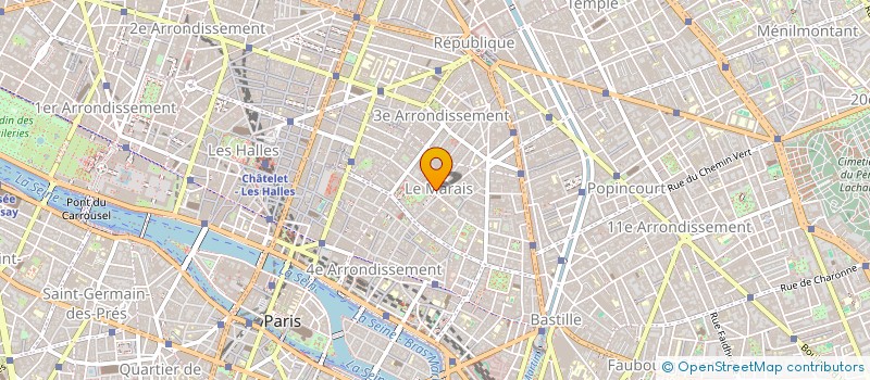 localisation de l'entreprise MADAME LOUISE BRANQUART  PARIS