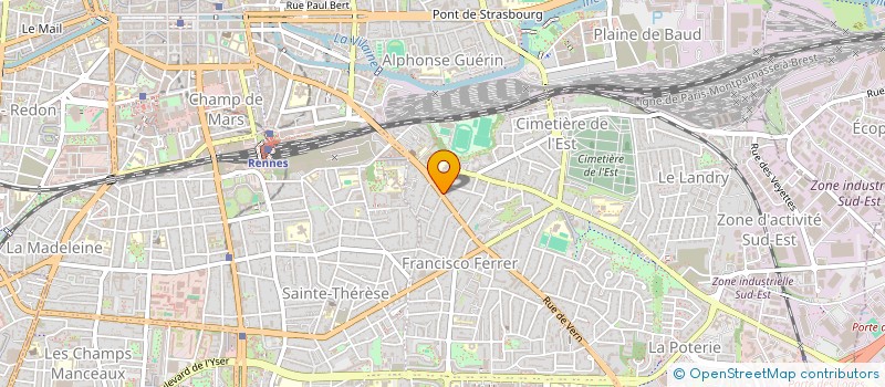 localisation de l'entreprise MADAME LOUISE BRAULT  RENNES