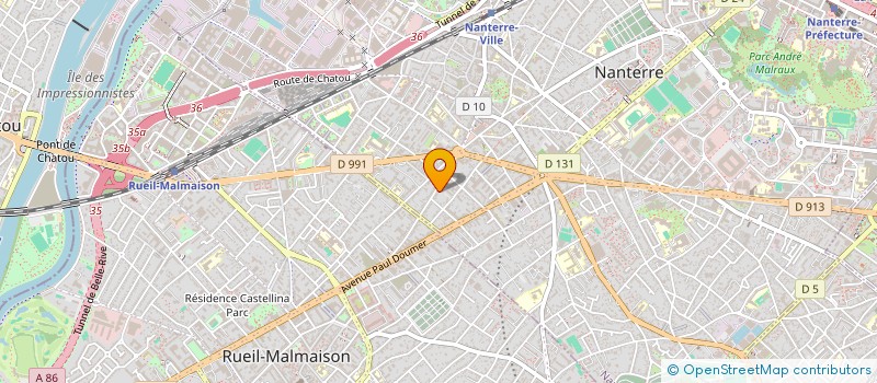 localisation de l'entreprise MADAME LOUISE BREC  NANTERRE