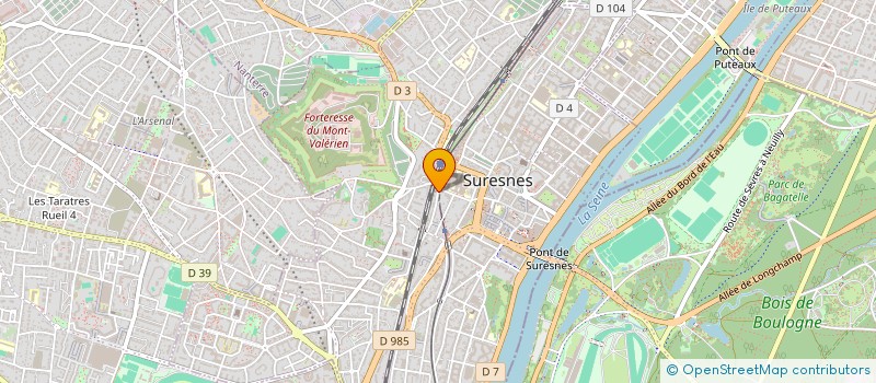 localisation de l'entreprise MADAME LOUISE BRUTE DE REMUR à SURESNES