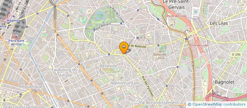 localisation de l'entreprise MADAME LOUISE CABANNES  PARIS