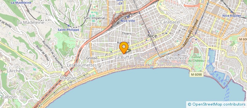 localisation de l'entreprise MADAME LOUISE CALLENS  NICE