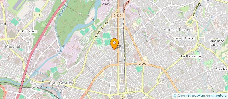 localisation de l'entreprise MADAME LOUISE CANIVET à ANNECY