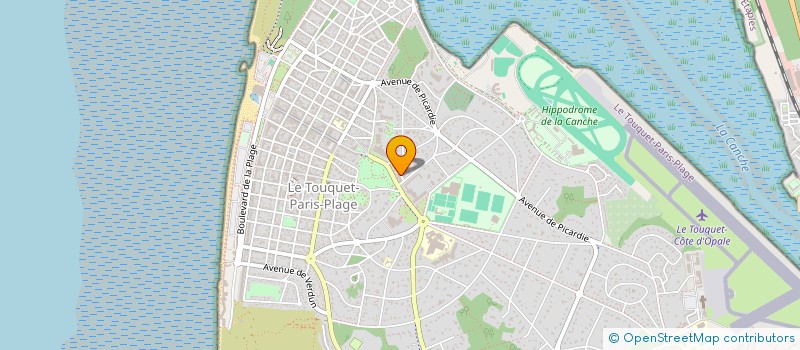localisation de l'entreprise MADAME LOUISE CAPPELAERE  LE TOUQUET-PARIS-PLAGE