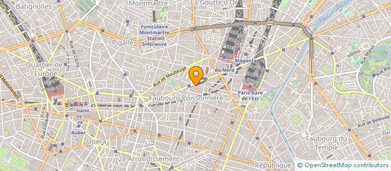 localisation de l'entreprise MADAME LOUISE CASTANET  PARIS