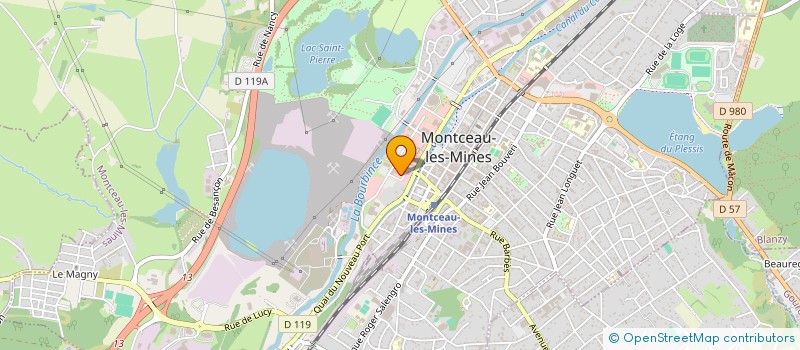 localisation de l'entreprise MADAME LOUISE CHARDEAU  MONT-SAINT-VINCENT