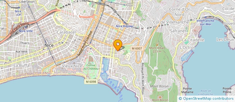 localisation de l'entreprise MADAME LOUISE CHATELAIN  NICE