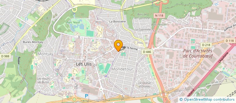 localisation de l'entreprise MADAME LOUISE CHEBROU  BURES-SUR-YVETTE