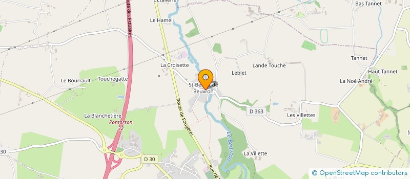 localisation de l'entreprise MADAME LOUISE CHEVALLIER à SAINT-JAMES