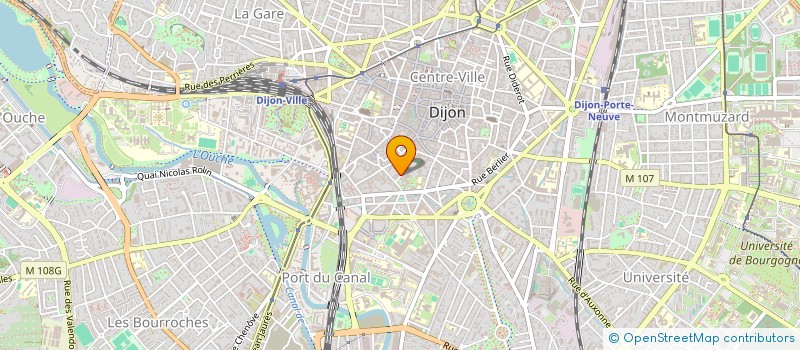 localisation de l'entreprise MADAME LOUISE CHOUFFAUT  DIJON