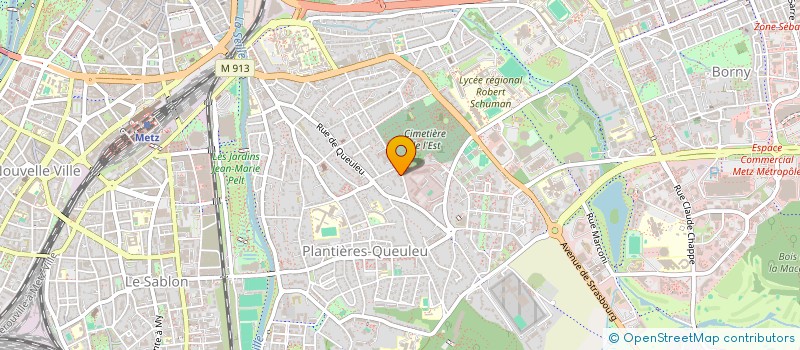 localisation de l'entreprise MADAME LOUISE CITRON  METZ