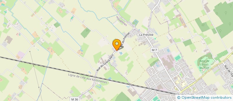 localisation de l'entreprise MADAME LOUISE CODRON  PERENCHIES