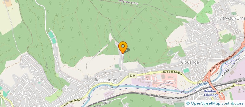 localisation de l'entreprise MADAME LOUISE COE  ROSSELANGE