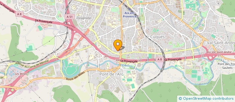 localisation de l'entreprise MADAME LOUISE COHEN à AIX EN PROVENCE