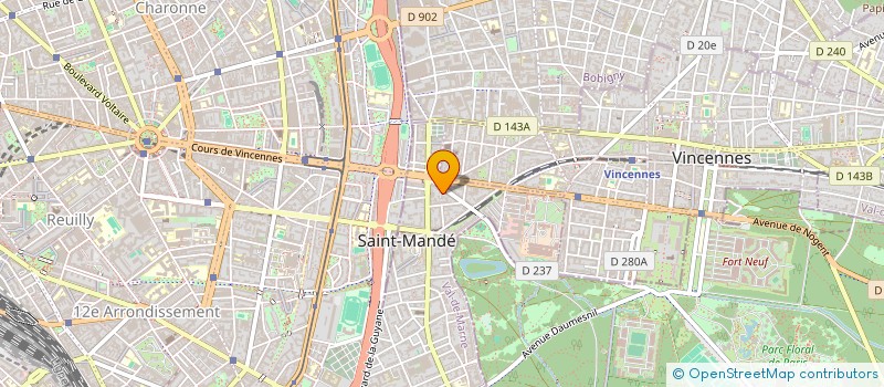 localisation de l'entreprise MADAME LOUISE COHEN CODAR à SAINT-MANDE