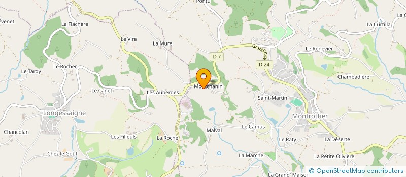 localisation de l'entreprise MADAME LOUISE COLLOMB  LONGESSAIGNE