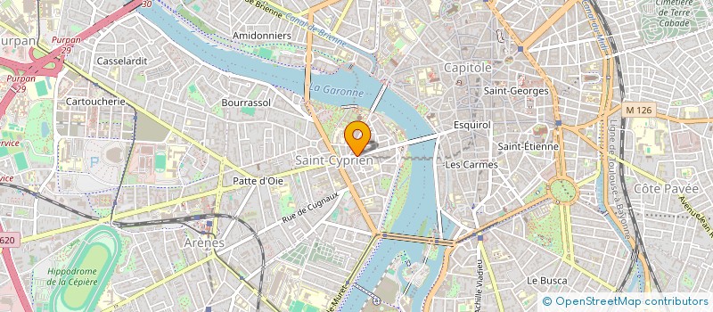 localisation de l'entreprise MADAME LOUISE CONAN  TOULOUSE