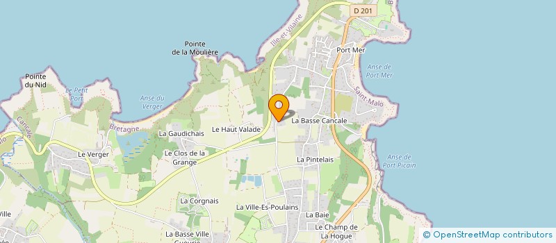 localisation de l'entreprise MADAME LOUISE CONVENANT  CANCALE