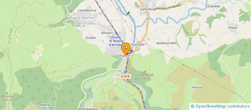 localisation de l'entreprise MADAME LOUISE CORNU  ALDUDES