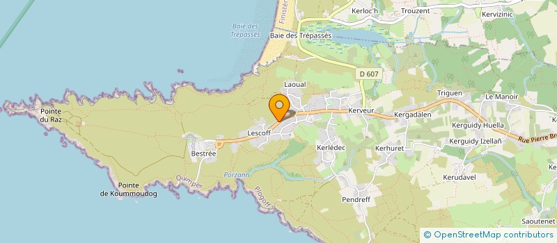 localisation de l'entreprise MADAME LOUISE COTE  PLOGOFF