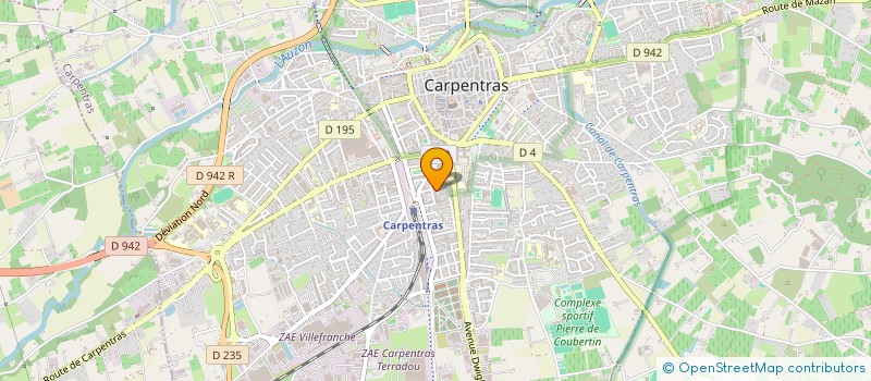 localisation de l'entreprise MADAME LOUISE COUTIER  CARPENTRAS