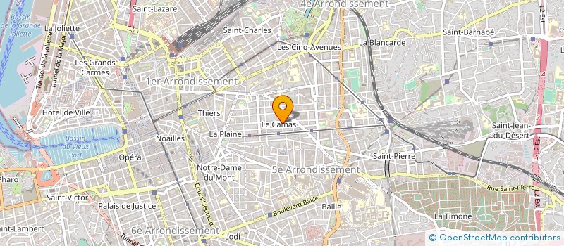 localisation de l'entreprise MADAME LOUISE DAINAT à MARSEILLE