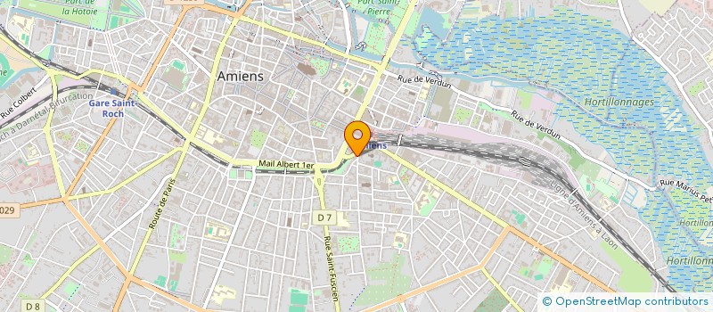 localisation de l'entreprise MADAME LOUISE DE ALMEIDA  AMIENS