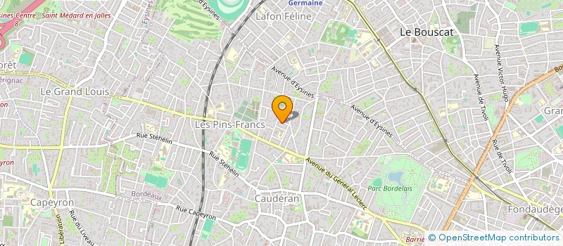localisation de l'entreprise MADAME LOUISE DE BASQUIAT DE MUGRIET à BORDEAUX