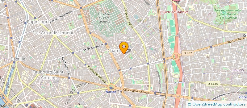 localisation de l'entreprise MADAME LOUISE DE MALEZIEU à PARIS