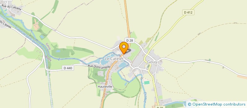 localisation de l'entreprise MADAME LOUISE DE WEVER  ESTREES