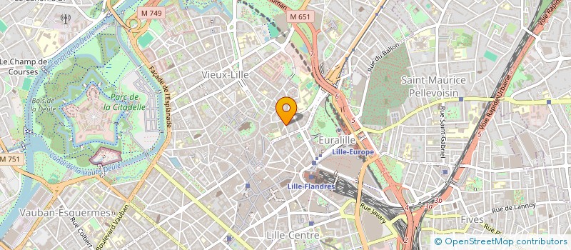 localisation de l'entreprise MADAME LOUISE DEBONNET à LILLE