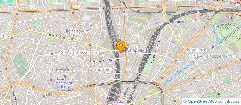 localisation de l'entreprise MADAME LOUISE DEMARE  PARIS