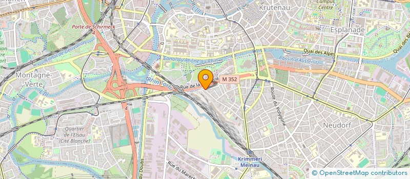 localisation de l'entreprise MADAME LOUISE DENE à STRASBOURG