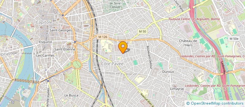 localisation de l'entreprise MADAME LOUISE DENIS à TOULOUSE