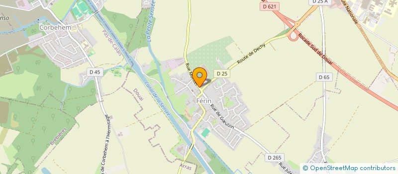 localisation de l'entreprise MADAME LOUISE DESENCLOS  FERIN