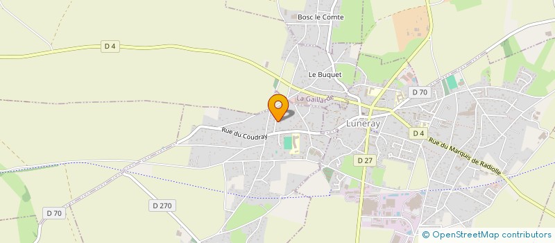 localisation de l'entreprise MADAME LOUISE DESJARDINS  GRUCHET-SAINT-SIMEON