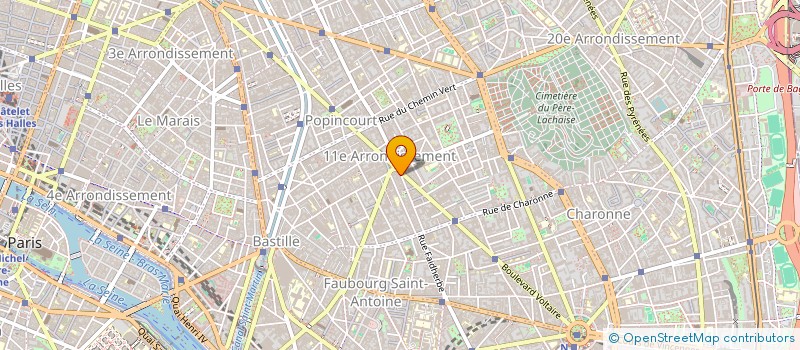 localisation de l'entreprise MADAME LOUISE DESMARES  PARIS