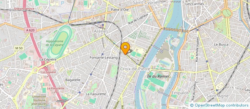 localisation de l'entreprise MADAME LOUISE DEVALOIS à TOULOUSE