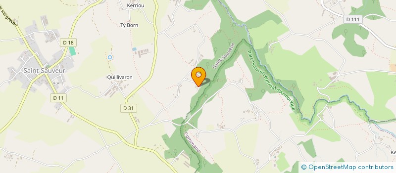 localisation de l'entreprise MADAME LOUISE DEVORST  SAINT-SAUVEUR