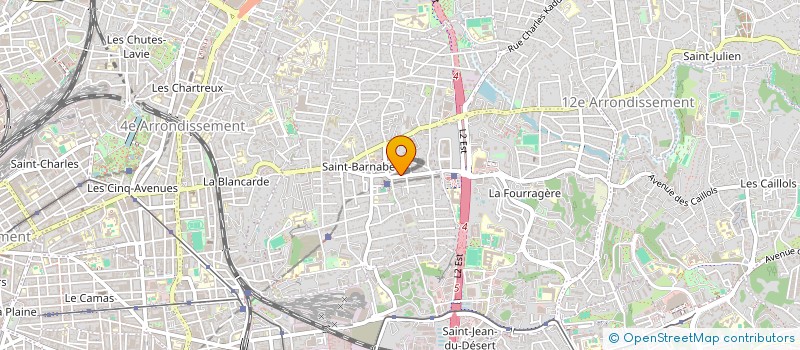 localisation de l'entreprise MADAME LOUISE DI CESARE  MARSEILLE